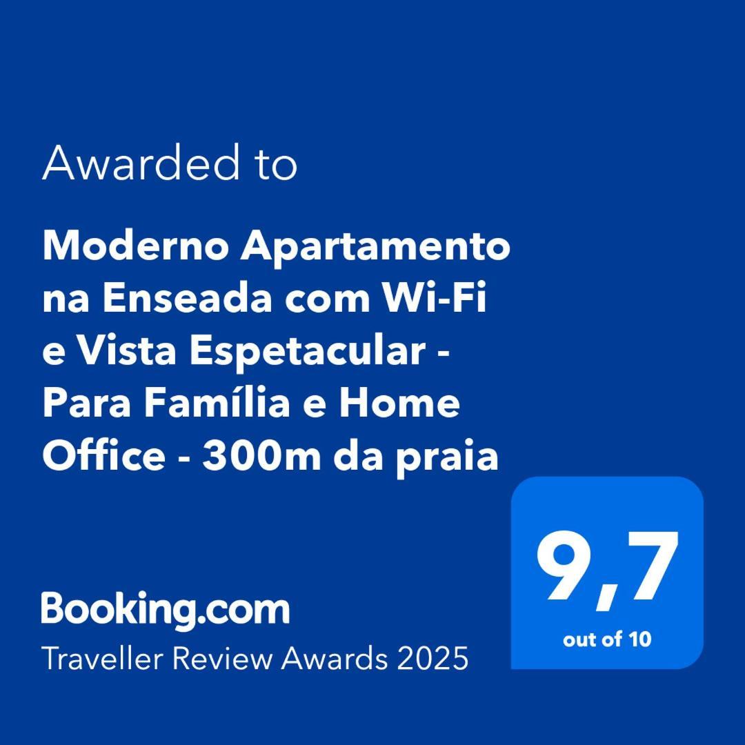 Enseada Vista: Moderno Familiar Com Wi-fi à Beira-mar * Guarujá