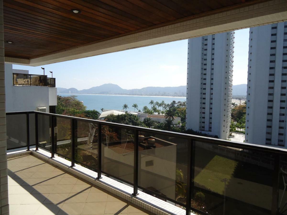 Enseada Vista: Moderno Familiar Com Wi-fi à Beira-mar Apartamento Guarujá
